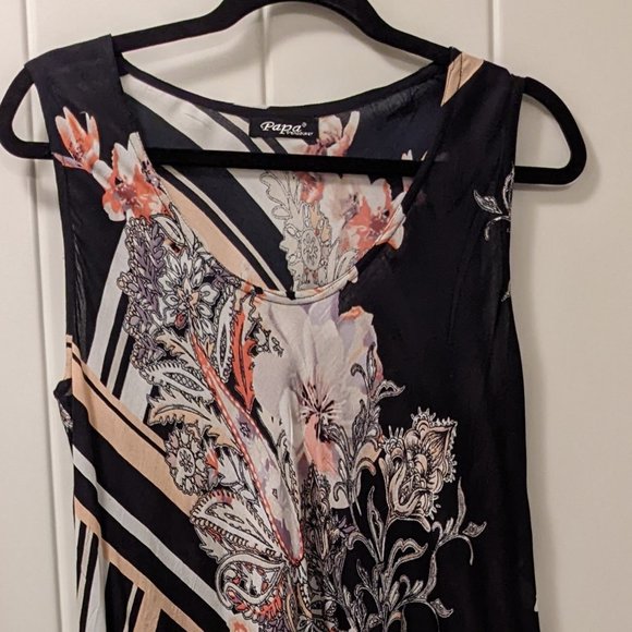 Asymmetrical Summer Dress by Papa Vancouver - Picture 1 of 4